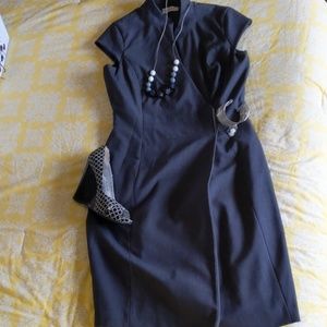 Calvin Klein wrap dress